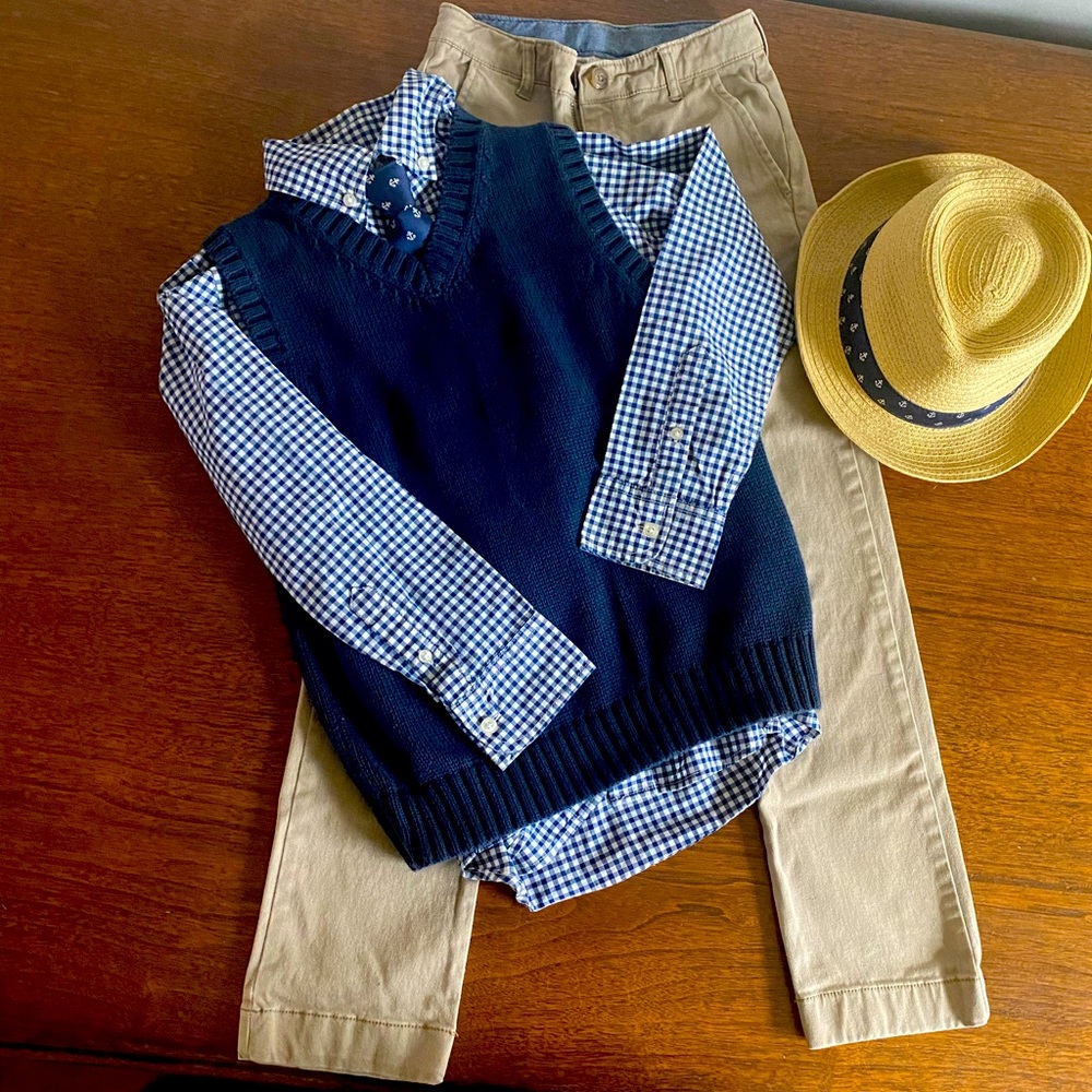 Boys Easter outfit size 8.